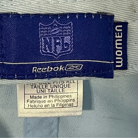 Minnesota Vikings Light Blue Embroidery Adjustable Cotton Football Cap by Reebok main image 10